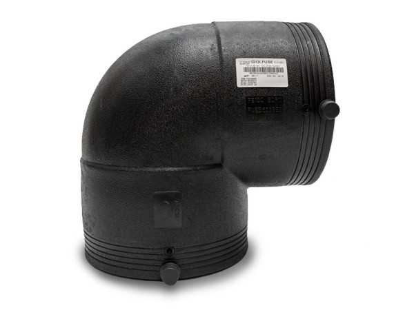 Отвод электросварной 90° PN16 SDR11 PE100 D400