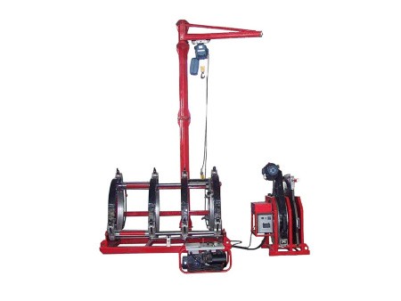 Машина электрическая для сварки пластиковых труб shd1200 с подъемником