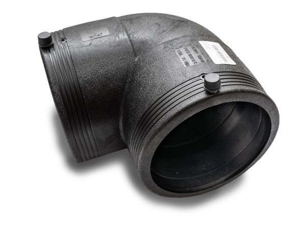Отвод электросварной 90° PN16 SDR11 PE100 D400